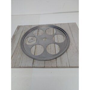 Vintage Stainless Steel 6 Egg Poacher Ring Insert for Pan Skillet NO CUPS 10 3/8